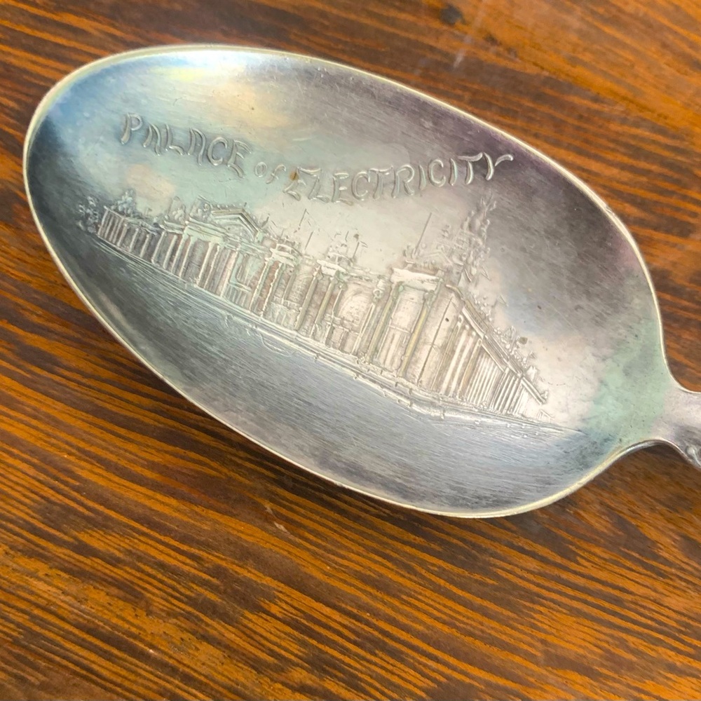 RARE antique 1904 Souvenir Spoon